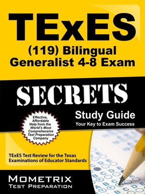 cover image of TExES Bilingual Generalist 4-8 (119) Secrets Study Guide